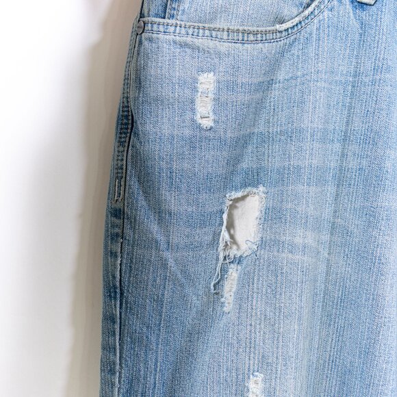 ENYCE Hip Hop Baggy Jeans 44 x 34 Y2K Patch Skater Wide Leg Streetwear - Picture 8 of 16